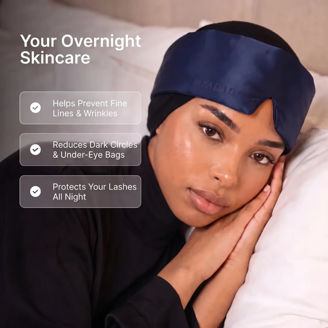 Mulberry Silk Sleep Mask - Reduce puffiness and under-eye bags
