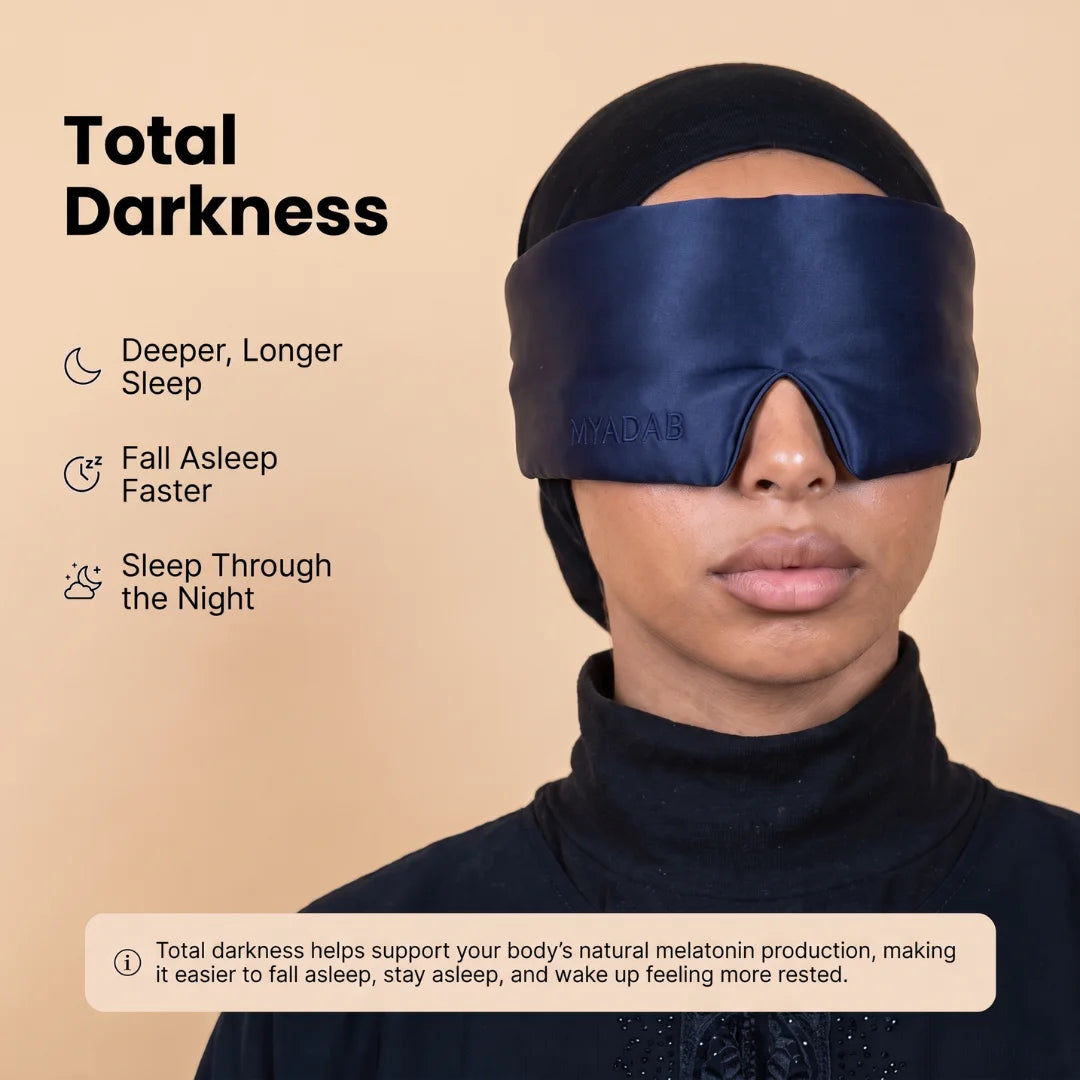 Mulberry Silk Sleep Mask - Reduce puffiness and under-eye bags