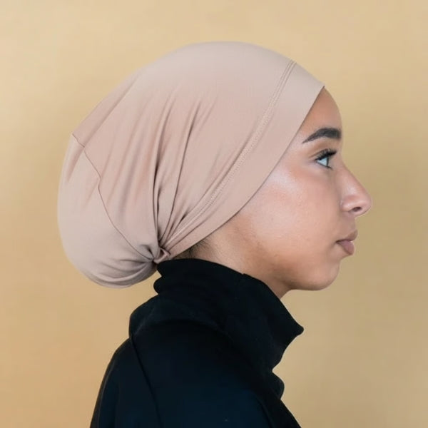 Mulberry Silk Hijab Undercap 23 Momme - Anti-Shedding & Non-Slip