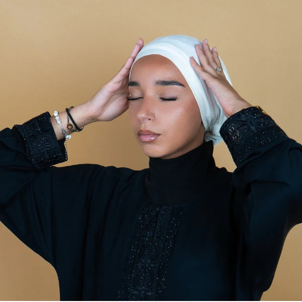 Mulberry Silk Hijab Undercap 23 Momme - Anti-Shedding & Non-Slip